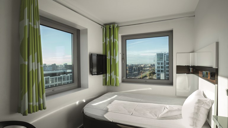 Rom på Wakeup Copenhagen i Carsten Niebuhrs Gade